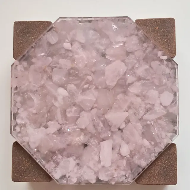 Rose Quartz Coasters