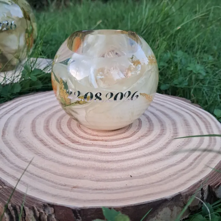 Wedding bouquet candle holders (2/4)